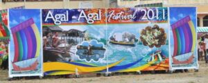 A mural from 2011's Kamahardikaan Festival