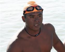 Estino Taniyu- Sama from Semporna Malaysia who swam the English Channel