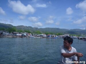 Tinoto from the ocean.