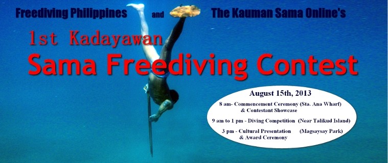 1st Kadayawan Sama Freediving Contest