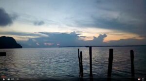 Sunrise over Sim-Sim Sandakan