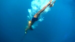 Sama Freediver with Speargun and Babet