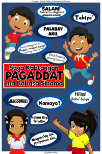 Saga Kabtangan Pagaddat Educational Poster