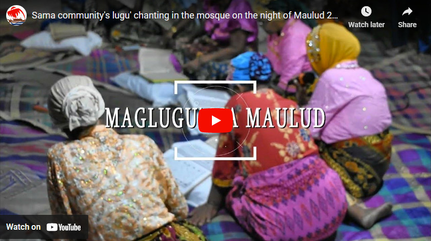 Paglugu' - Sama chanting on the night of Maulud